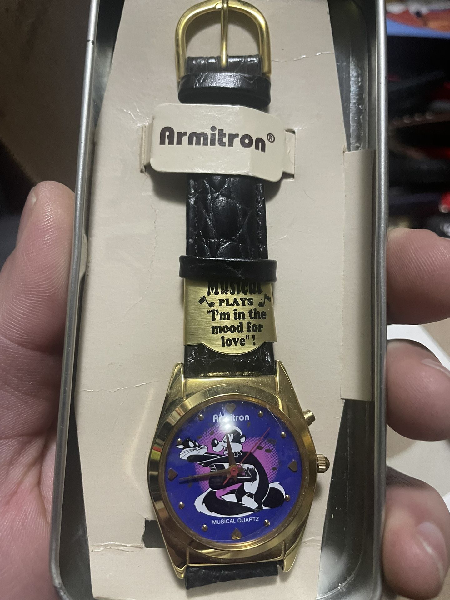 Pepe Le Pew Musical Watch