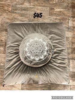 Yoga Cushion $25 & Mat $5