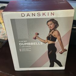 Dan skin 4lb Dumbbells 
