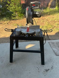 Craftsman saw 10 inches blade for sale 130:00 dollars or best offer great condition , barely use , very strong it comes with stand