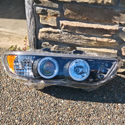 Headlights for BMW 525i 528i 530i 535i 540i E39 (96-03) LED Halo