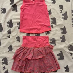 Toddler Shirt Skirt Set 