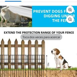 25 Panels Garden Animal Barrier Fence  13x17