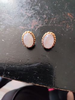 Moonstone Earrings  Sterling Silver Thumbnail