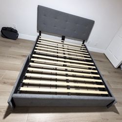 Blue Queen Bed Frame