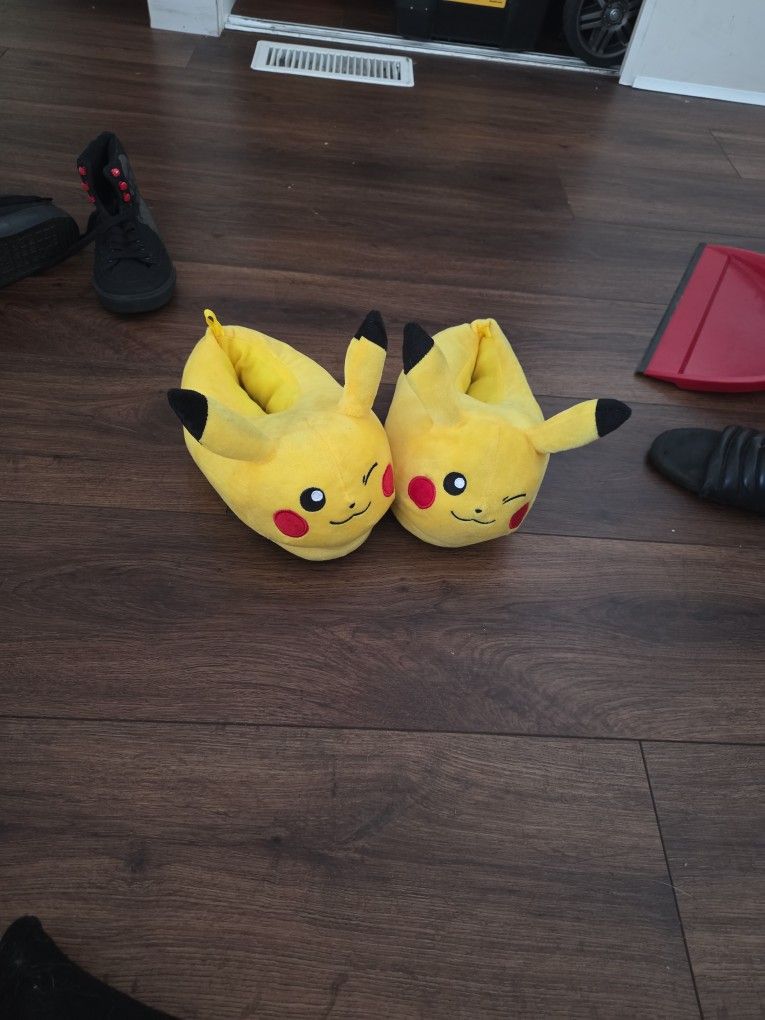 Like New Picahu Slippers 