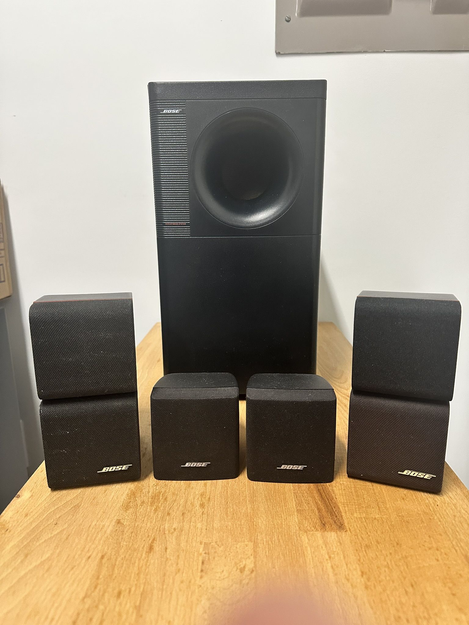 Bose Acoustimass 3 Series IV Stereo Speaker System