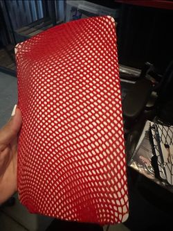 Red Fishnet Stockings