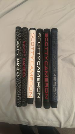 🔥 Scotty Cameron Medium Matador Grips – Lot of 4 (White, Red, Black) 🔥
