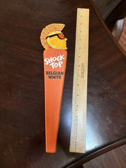 Shock Top Beer Tap Handle