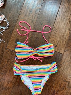 Victoria’s Secret striped bikini size medium