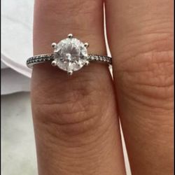 Pandora Solitaire Ring