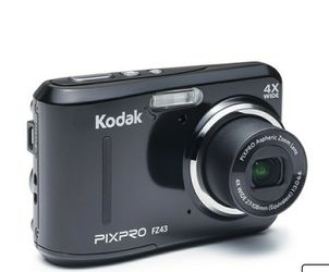 Kodak Pixpro FZ43 Compact digital camera 16MP 4x zoom HD 720P, black