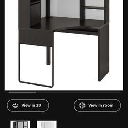 IKEA Micke Corner Desk / Workstation 