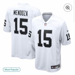 Raiders Mendoza jersey $50 small thru 3xxx