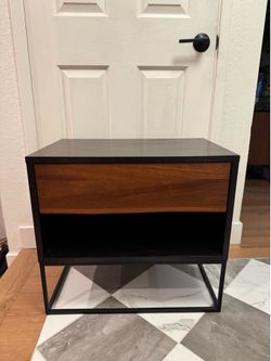Mid century modern nightstand