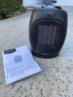 Space Hearer Amazon Basics 1500-Watt Oscillating Ceramic