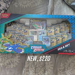 Pokemon Sea And Sky Collection Crown Zenith New