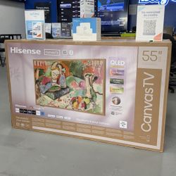 55 Hisense QLED S7N 4K HDR Smart Canvas TV