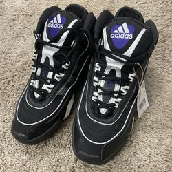 Adidas Crazy 98 Mens Shoes Size 10, Color: Core Black/Core White/Collegiate