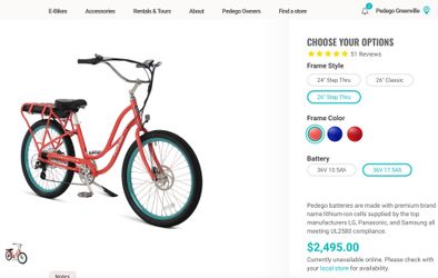 Pedego Electric Bike