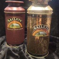 Baileys Irish Cream Tins X2