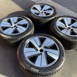 PORSCHE TAYCAN NEW OEM FACTORY GENUINE 19" WHEELS AND TIRES  Rims Rines