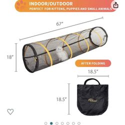 Pet Run Tunnel , Pet Toys, Pet Accessories, Accesorios Para Mascotas