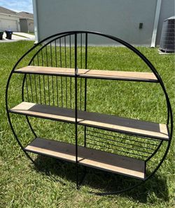 Large round shelf 36 x 36 x 6 in for sale.