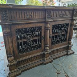 Solid WOOD - Bar - TV stand
