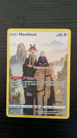 Pokemon Card Hoothoot