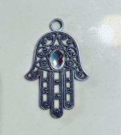 Hamsa hand pendant