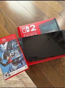 Read description , Price FIRM . Don’t bother lower price . Switch 2 Console complete with Persona 3 Reload