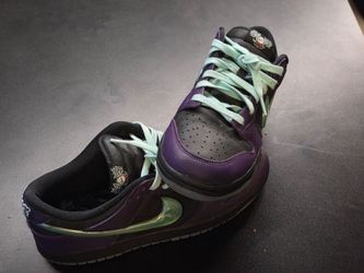 Nike SB Dunk Low Purple Black Sneakers