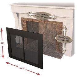 Fireplace Glass Enclosure 