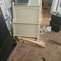 Twin Bed Frame (Wood)