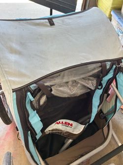 Allen Sports Bike trailer with spare tire