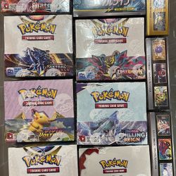 Pokemon Sealed Booster Boxes 