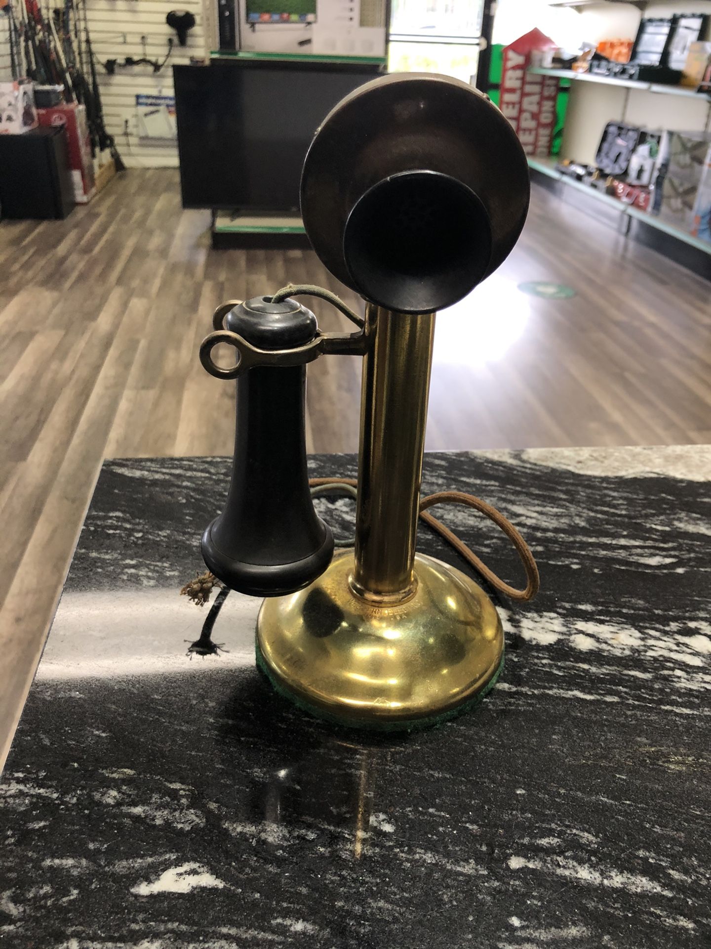 Western E. Candle Stick Phone 