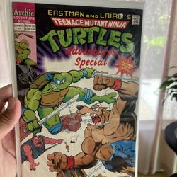 Eastman and Laird’s teenage mutant ninja turtles adventures special giant size