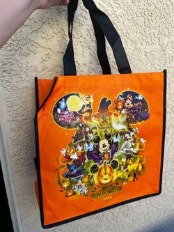 Halloween Disneyland tote bag