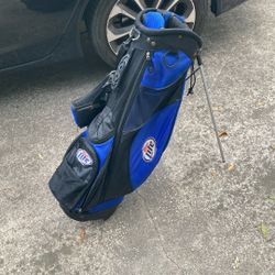 Miller Lite Golf Bag - Blue Stand Bag