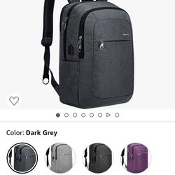 Herschel Black Backpack 