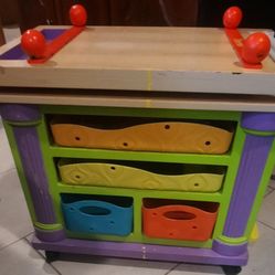 Very Large Solid Wood Children's Entertainment Activity Center