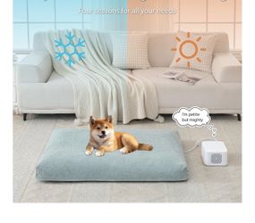 Pet bed cooling system