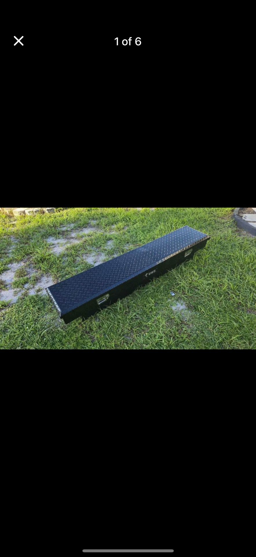 63’ Toolbox for midsize truck