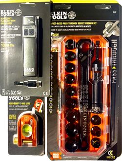 Klein Tools 3-Piece Tool Bundle New
