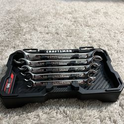 CRAFTSMAN 5 Pc. SAE Full Polish Flare Nut Wrench Set