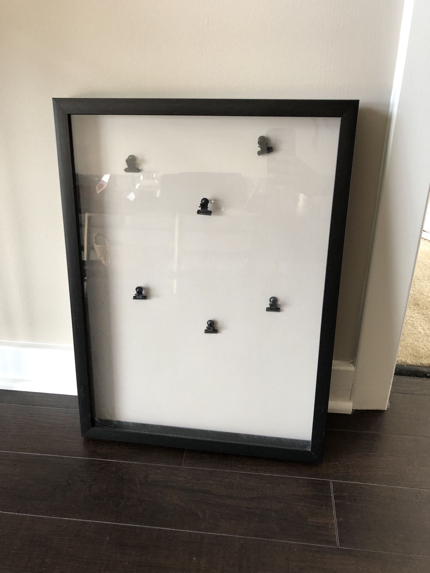 Shadow box picture frame