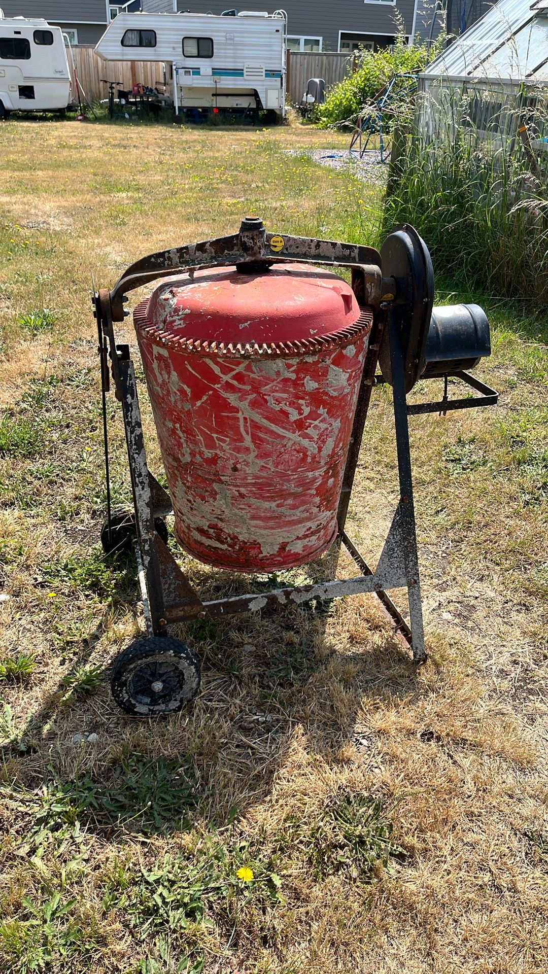 Electric Cement Mixer